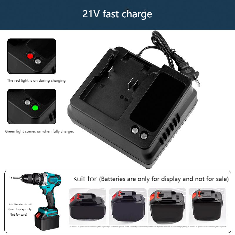 EU US 18V 21V Charger For Maki - Power Tools Sheets ulasan dan harga