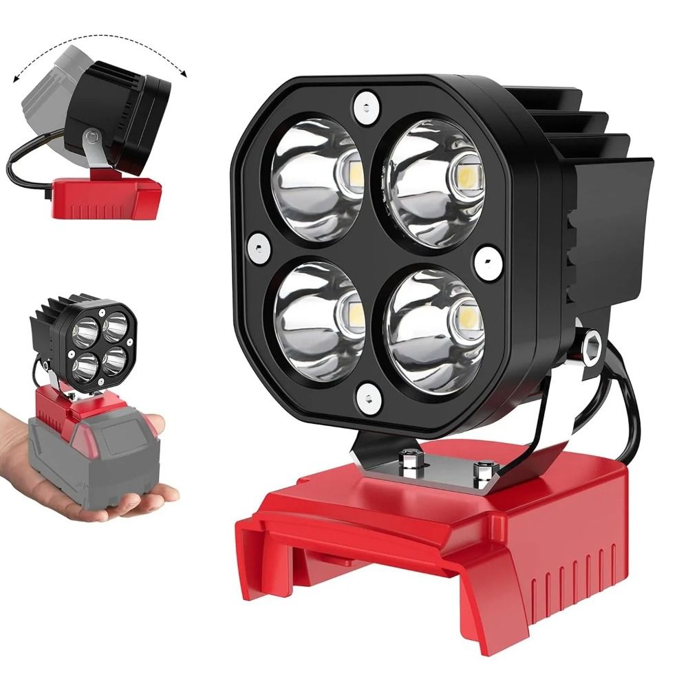 6500K, 6000LM Job Site Lightin - Power Tools Construction ulasan dan harga