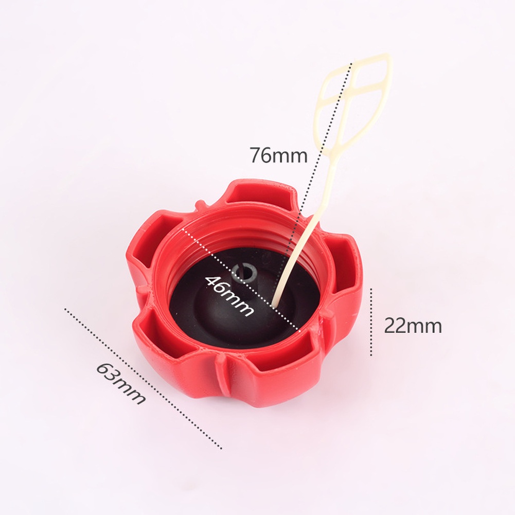 Red Plastic Fuel Cap For Lawn  - Power Tools Red ulasan dan harga