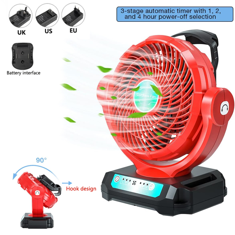 Cordless Fan For Milwaukee 18V - Power Tools Construction ulasan dan harga