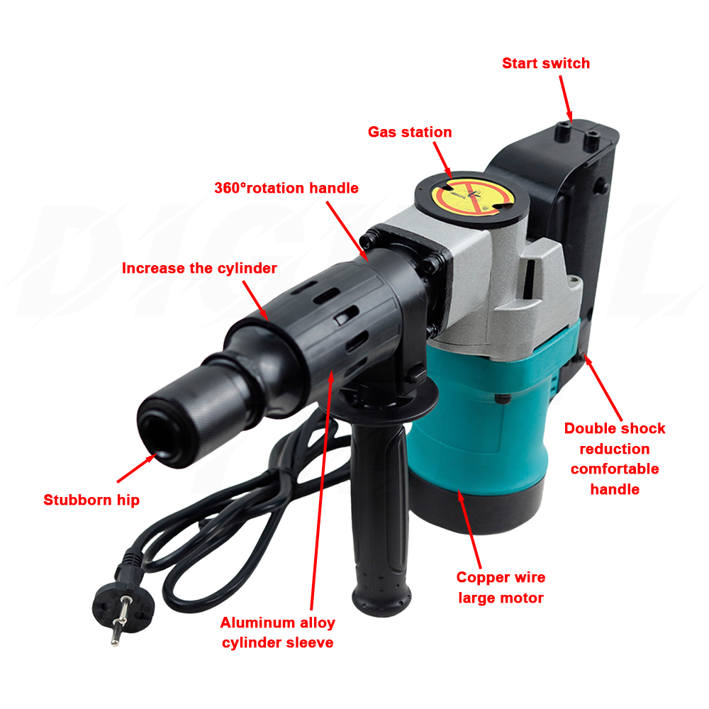 1200W Heavy Duty Electric Hamm - Power Tools Construction ulasan dan harga