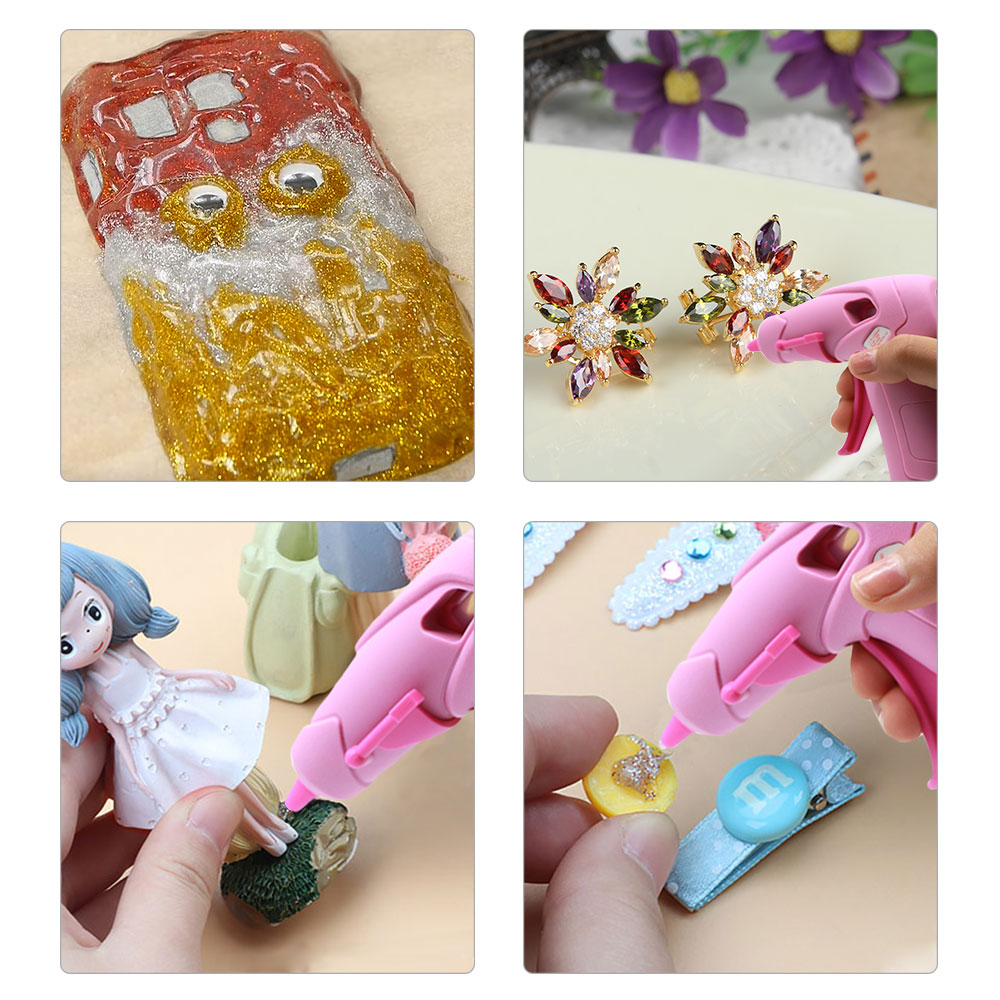 Multi-color hot melt glue stic - Power Tools Yellow Color ulasan dan harga