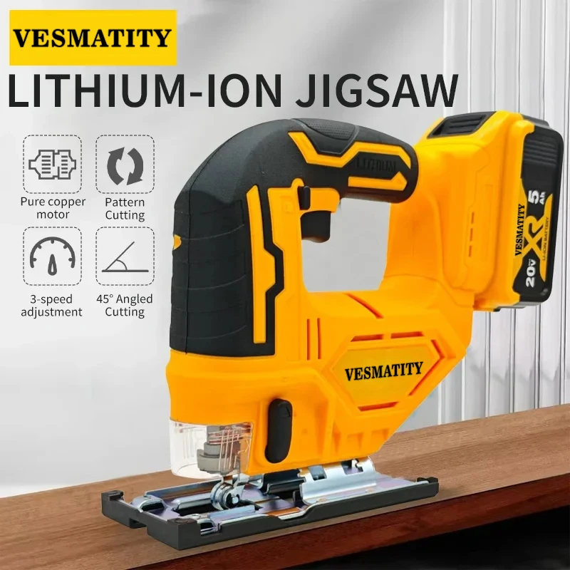 2700RPM Curve Saw Cordless Ele - Power Tools Jigsaw ulasan dan harga