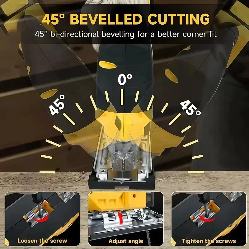 2700RPM Curve Saw Cordless Ele - Power Tools Jigsaw ulasan dan harga
