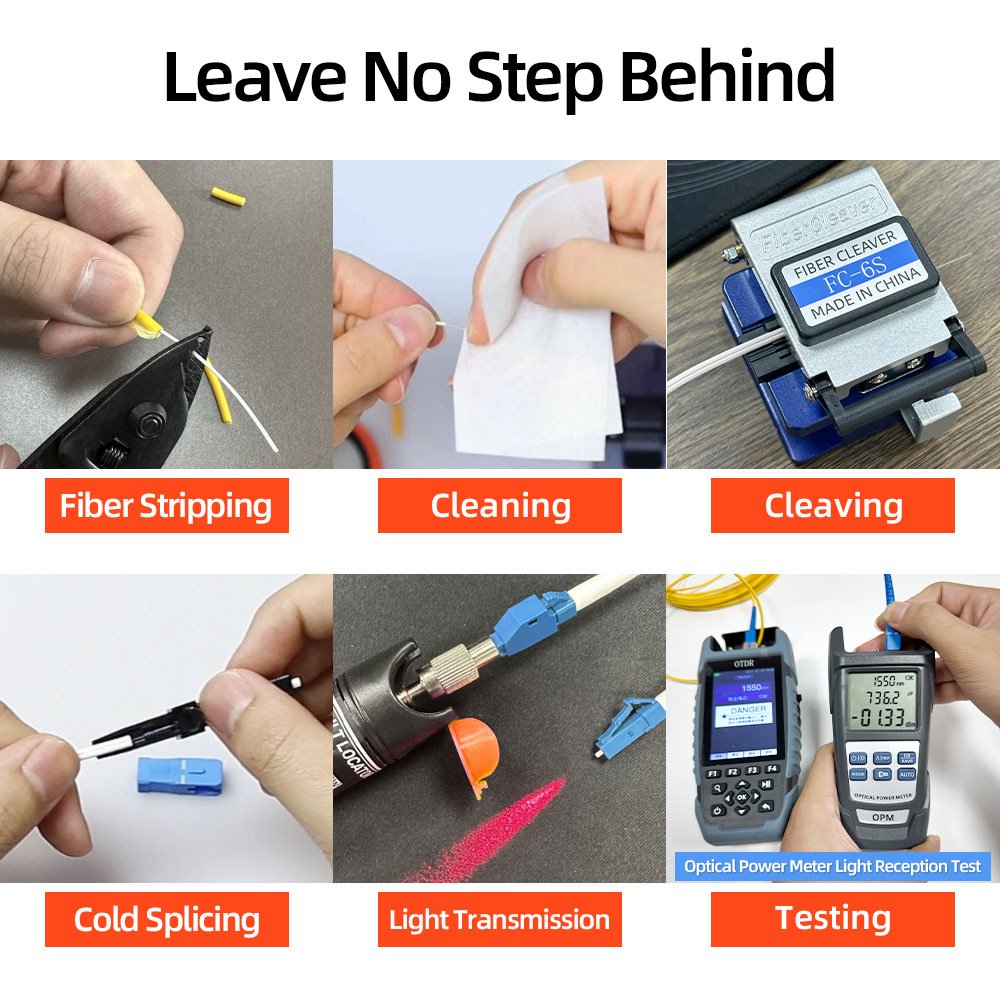 Fiber Optic Cold-Splice Kit To - Power Tools Red ulasan dan harga