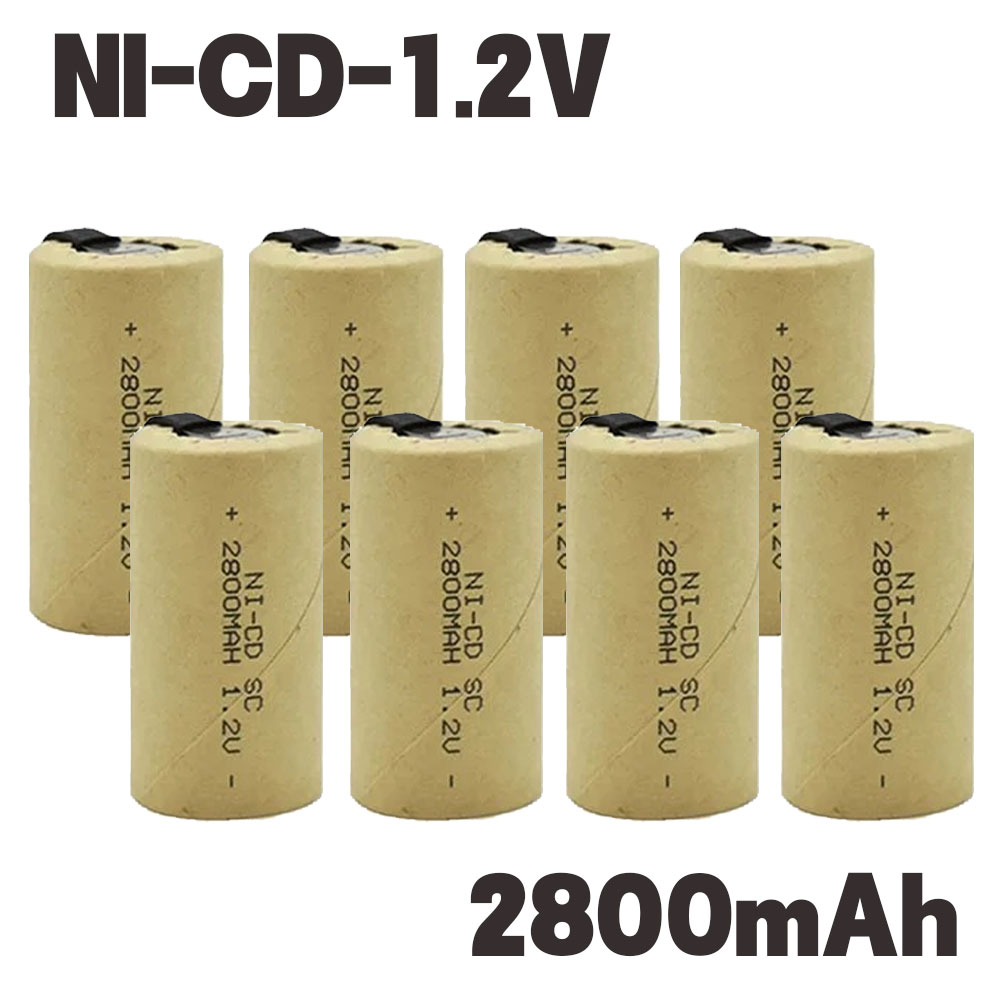 2800mAh 1.2V Ni-Cd Rechargeabl - Power Tools Ltd ulasan dan harga