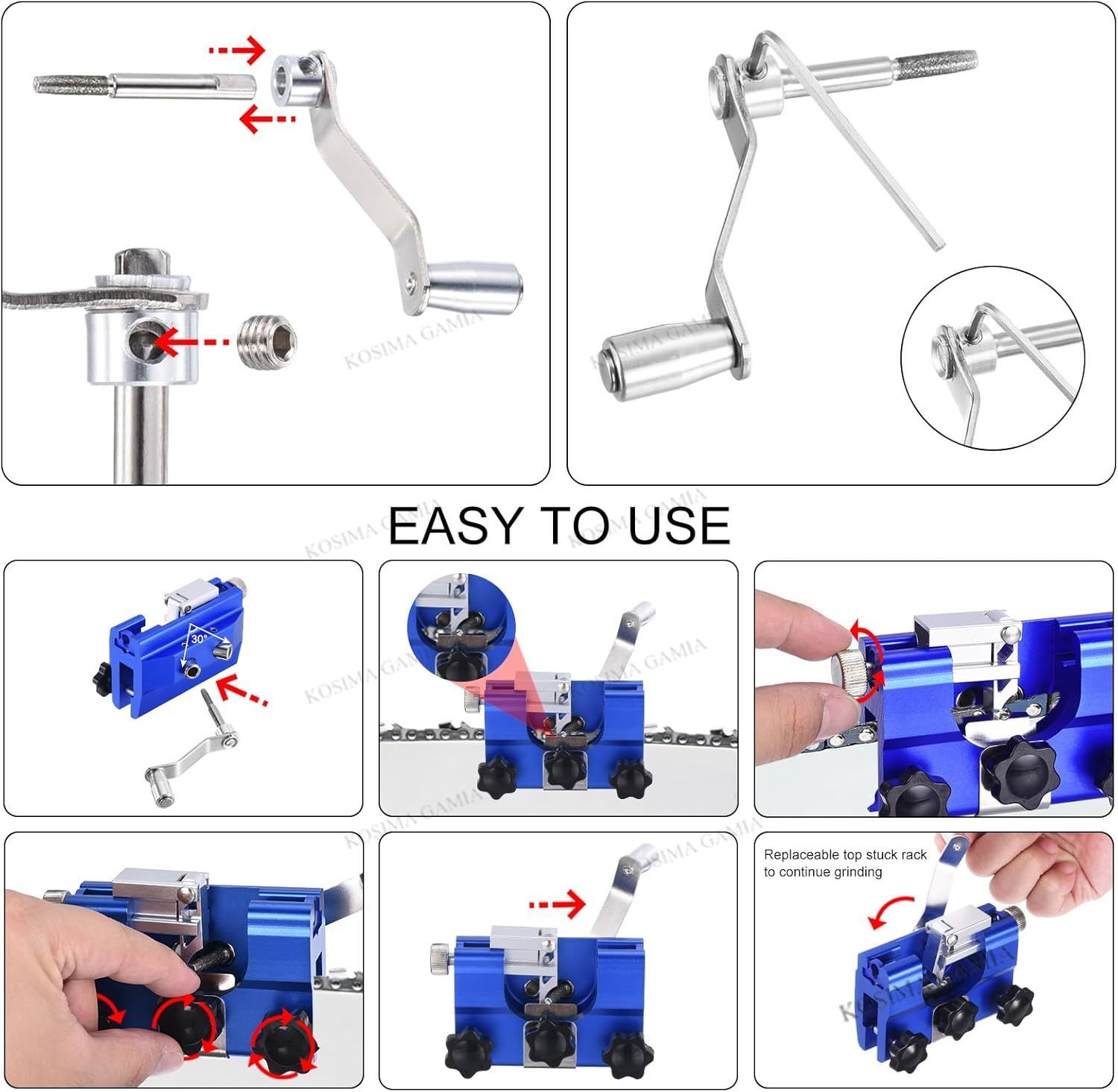 Portable Manual Chain Saw Blad - Power Tools Jigsaw ulasan dan harga