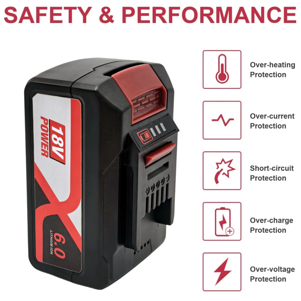 100% New 18V PXC1830 6.0Ah Rep - Power Xchange Tools ulasan dan harga