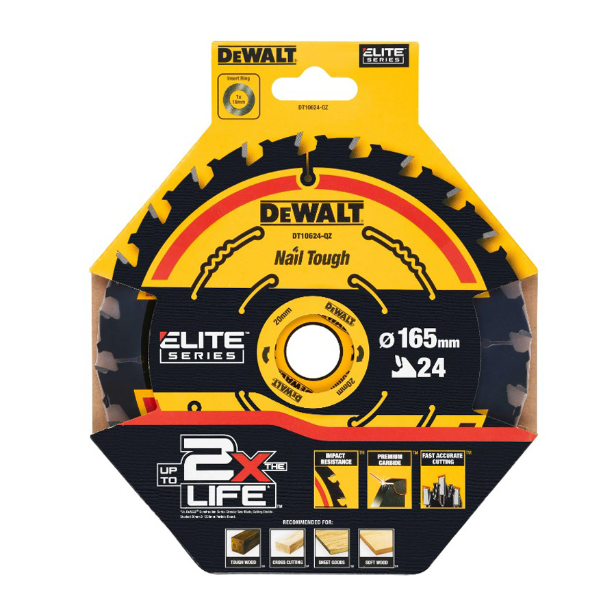 DEWALT DT10624-QZ 1/3pcs 24T C - Power Tools Construction ulasan dan harga