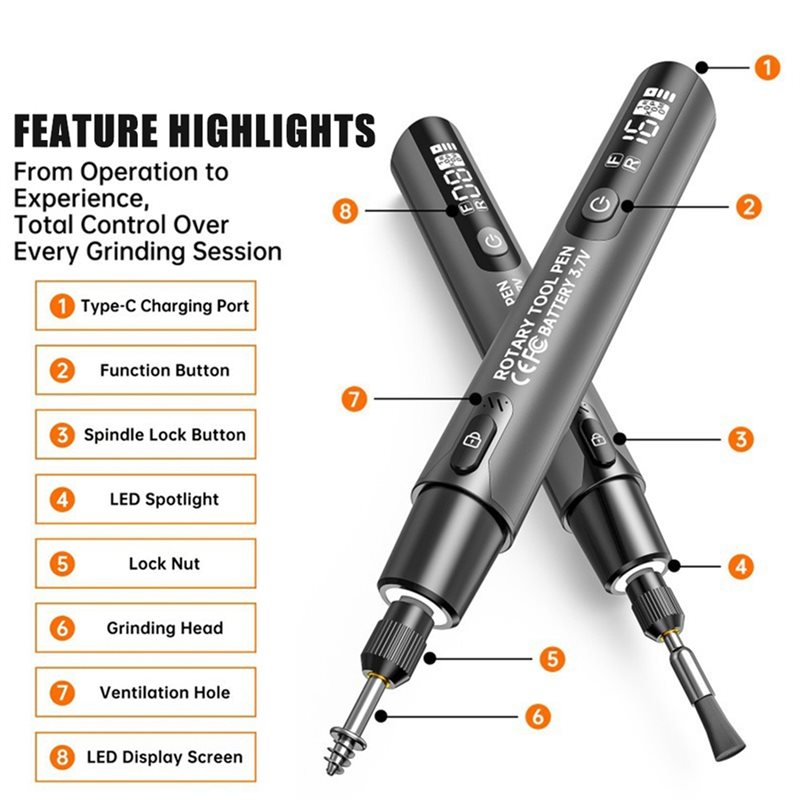 FYBL-Wireless Electric Mini Gr - Power Tools Sheets ulasan dan harga