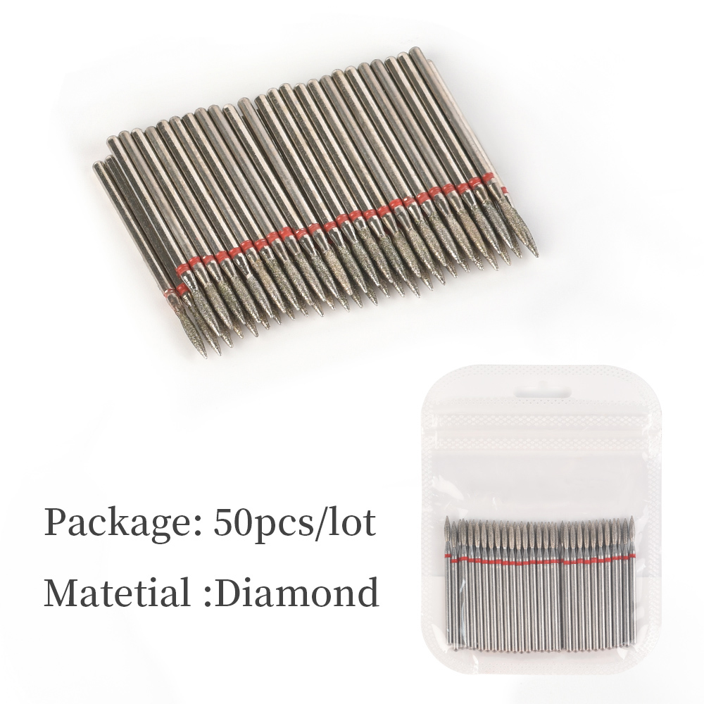 50Pcs Diamond Milling Cutter F - Power Tools Sheets ulasan dan harga