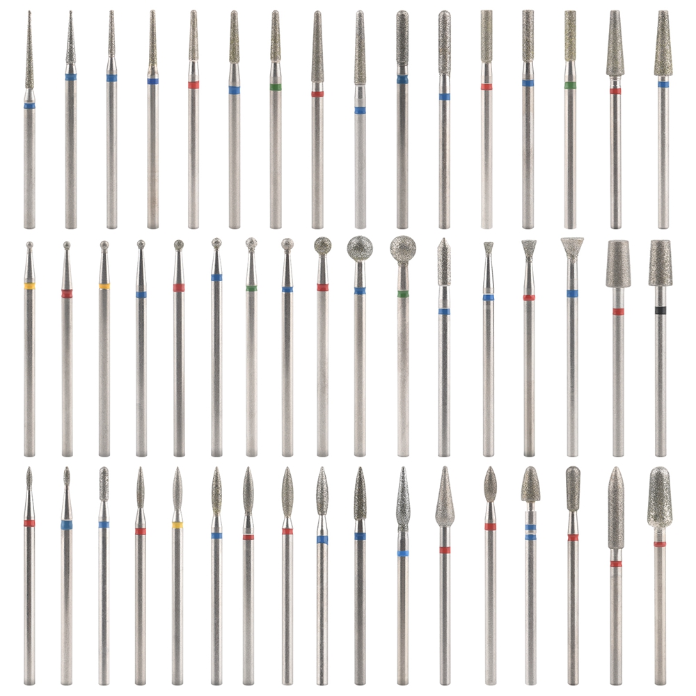 50Pcs Diamond Milling Cutter F - Power Tools Sheets ulasan dan harga